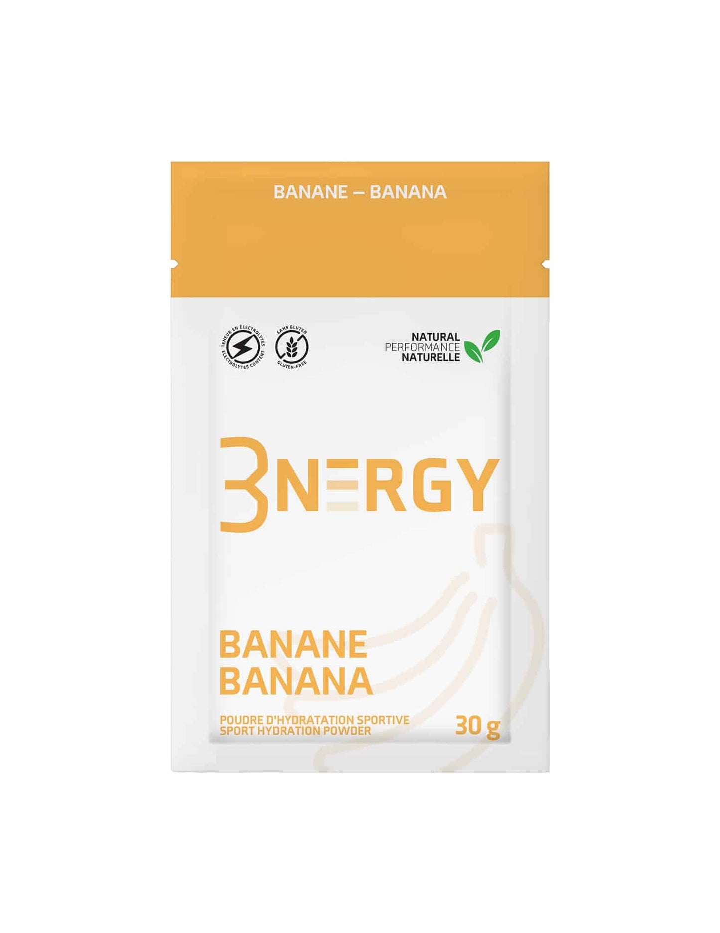 Single 30g sachet with bananas-Maple